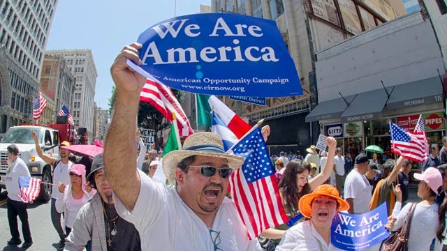 PHOTO: Immigration reform rally
