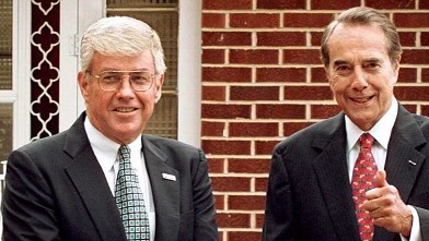 PHOTO: Jack Kemp and Bob Dole