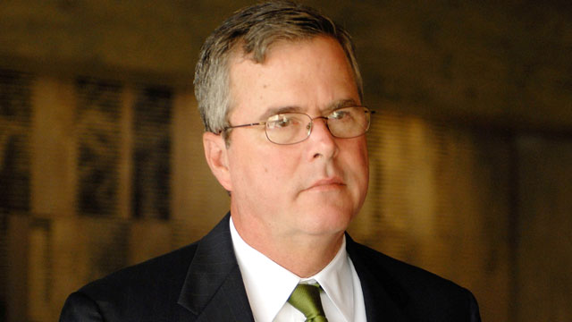 PHOTO: Jeb Bush, Governor of Florida, attends a conference discussing Innovation in Education Systems at the Calouste Gulbenkian Foundation in Lisbon, Portugal.