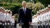 PHOTO: U.S. Vice President Joe Biden makes his way down a row of cadets as he arrives to address to graduates of The United States Military Academy at West Point May 26, 2012 in West Point, New York.