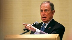 New York City Mayor Michael Bloomberg speaks at the North American Board Meeting for the Union for Reform Judaism, May 31, 2013, in New York City.