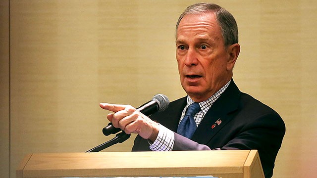 PHOTO: New York City Mayor Michael Bloomberg speaks at the North American Board Meeting for the Union for Reform Judaism, May 31, 2013, in New York City.