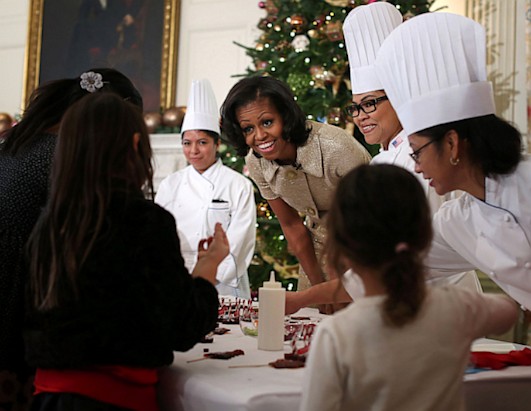 Christmas Arrives at the White House