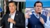 PHOTO: Former Mass. Gov. Mitt Romney speaks during a campaign rally at Brady Industries Feb. 1, 2012 in Las Vegas, Nevada. | Former U.S. Sen. Rick Santorum speaks during a town hall meeting, Jan. 31, 2012 in Las Vegas, Nevada.