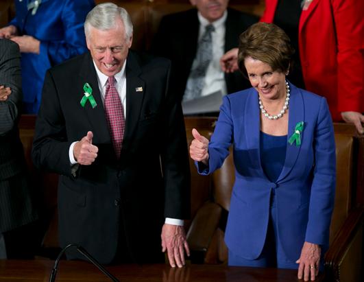 SOTU Guests Wear Ribbons for Gun Shooting Victims