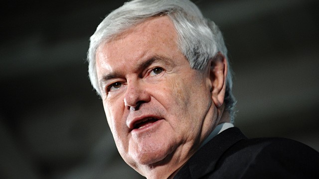 PHOTO: Republican presidential candidate Newt Gingrich speaks at a campaign event in Davenport, Iowa, Dec. 19, 2011.