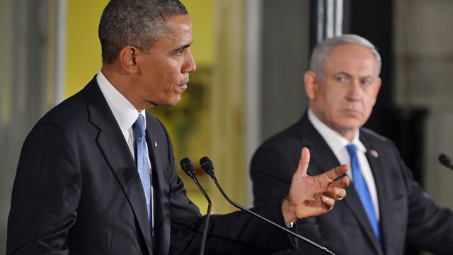 PHOTO: Barack Obama and Benjamin Netanyahu