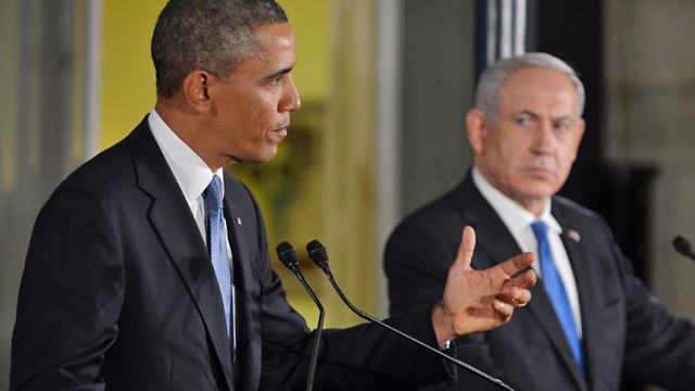 PHOTO: Barack Obama and Benjamin Netanyahu