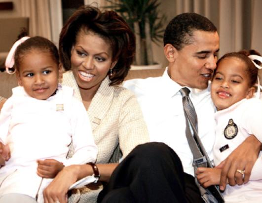 Malia Obama, from 4 to 14