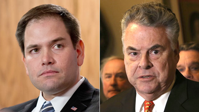 PHOTO: Sen. Marco Rubio, R-Fla., has drawn criticism from Rep. Peter King, R-N.Y., for how he supported Hurricane Sandy aid packages.