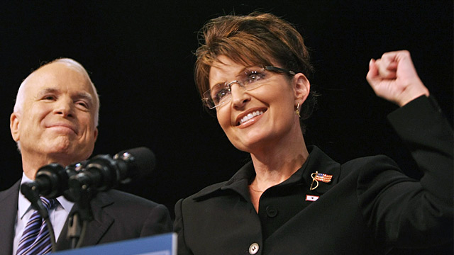 PHOTO: Sarah Palin and John McCain
