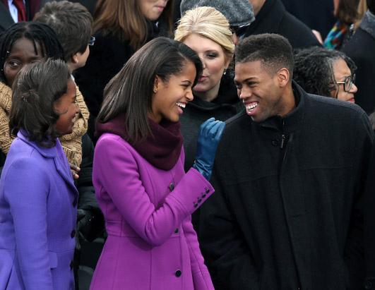 Malia, Sasha, Michelle Attend Kids Inaugural 