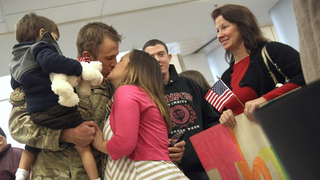 PHOTO: Due to the sequestration, scholarships for children of troops who died fighting in that conflict are being cut by thousands of dollars.