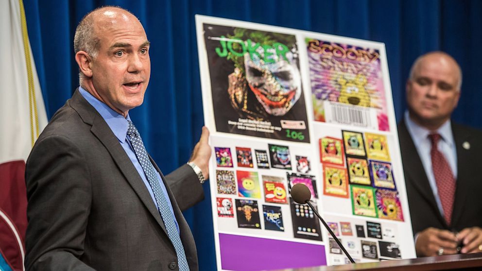 PHOTO: DEA press conference on synthetic drugs