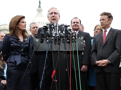 Vowing to Sue IRS, Tea Partiers Hit DC
