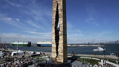 PHOTO: Teardrop monument