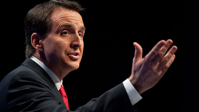 PHOTO: Former Gov. Tim Pawlenty, R-Minn., speaks to the CPAC Conference held by the American Conservative Union in Washington, Feb. 10, 2010.