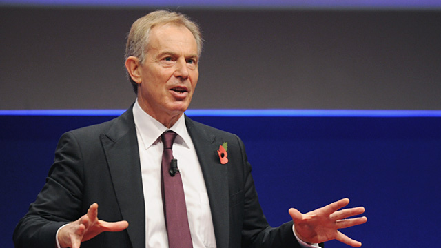 PHOTO: Tony Blair
