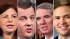 PHOTO: Sen. Kelly Ayotte, R-N.H., NJ Gov Chris Christie, Oh Sen. Rob Portman and Fla. Senator Marc Rubio are possible Vice Presidential candidates for Mitt Romney in 2012.