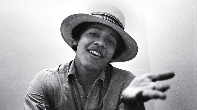 PHOTO: Barack Obama poses for a portrait session taken while he was a student in 1980 at Occidental College in Los Angeles, Calif.