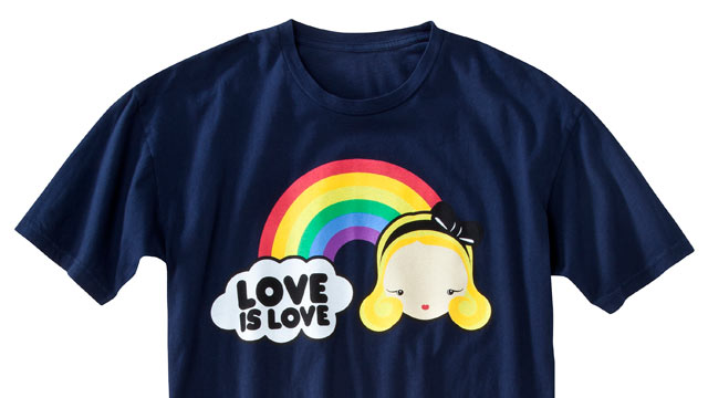 PHOTO: Target came under scrutiny after selling shirts, like the one seen in this undated handout photo, that supported gay pride during June 2012.