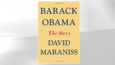PHOTO: The cover of David Maraniss book "Barack Obama The Story" is shown here.