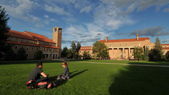 PHOTO: University of Colorado Boulder symbol