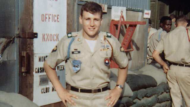 PHOTO: Chuck Hagel is pictured during his service in the Vietnam War, circa 1967-68.