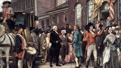 PHOTO: George Washington's 1793 inauguration