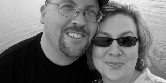 PHOTO: Kat Honaker, military spouse and her husband Jeremiah, an Army reservist.