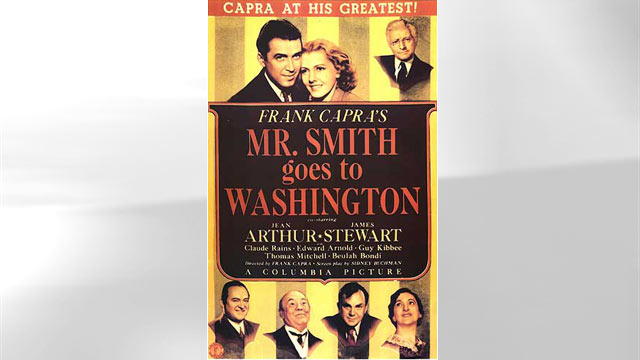 PHOTO: Mr. Smith goes to Washington movie poster is seen here.