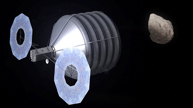 PHOTO: Asteroid capture
