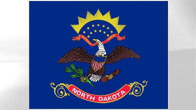 PHOTO: North Dakota State Flag