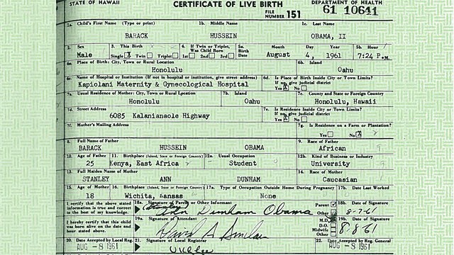 Arizona sheriff says Obama's birth certificate a "forgery"