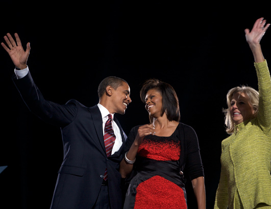 Behind the Scenes with Obama on Election Night