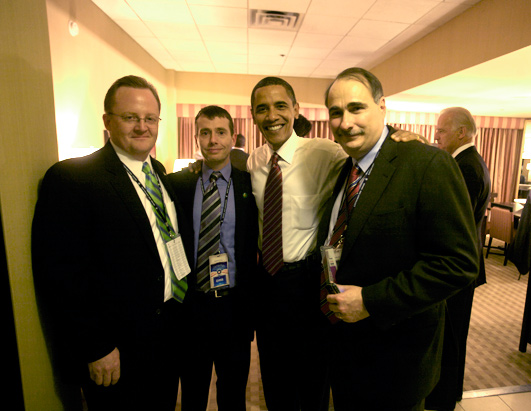 Behind the Scenes with Obama on Election Night 