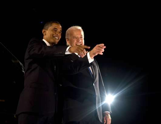 Behind the Scenes with Obama on Election Night