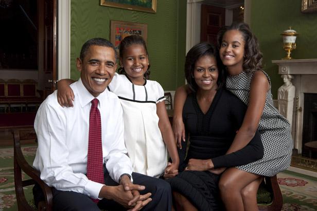 US President family portraits