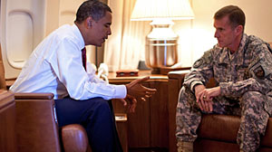 Photo: The Presidents meetings/and the troop request