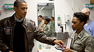 Photo: President Obama Makes Surprise Trip to Afghanistan, Sources Tell ABC: Visit Comes Amid Backdrop of Wikileaks Report Highlighting Afghan Corruption