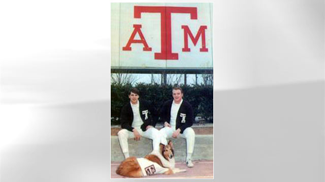 PHOTO: Rick Perry is seen at his alma matter, Texas A&M, in this undated file photo.