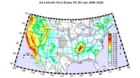 PHOTO As the nation focuses on the horrors of the earthquake in Japan and the tsunami---many Americans would be surprised to know that the San Andreas fault line running along the West Coast is not the only region of the U.S. facing risk of catastrophic e
