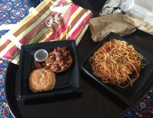 Romney's Pre-Game Meal