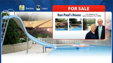 PHOTO: Ron Paul's home for sale