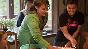 Photo: Palin Girls in the Media Spotlight