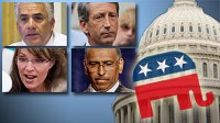 Photo: The Republican Party&acirc;??s Lost Six Months: GOP still searching for identity, path forward after half year in political wilderness: John Ensign, Mark Sanford, Sarah Palin, Michael Steele
