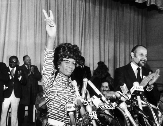 U.S. Rep. Shirley Chisholm 