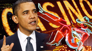 Obamas remarks about Las Vegas have drawn the ire of its mayor.