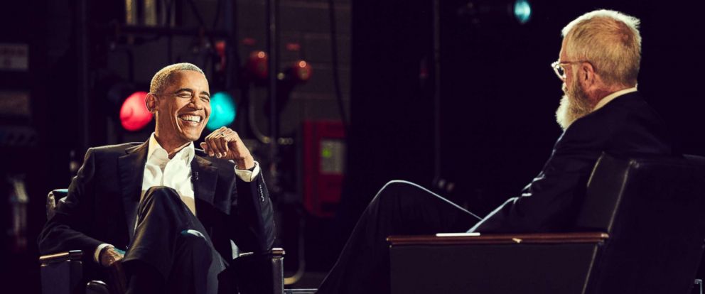 PHOTO: Barack Obama on the Netflix series "My Next Guest Needs No Introduction with David Letterman"
