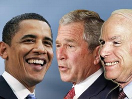 Obama | Bush| McCain